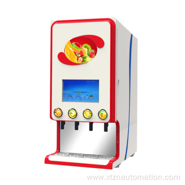 Hot and cold automatic juice machine